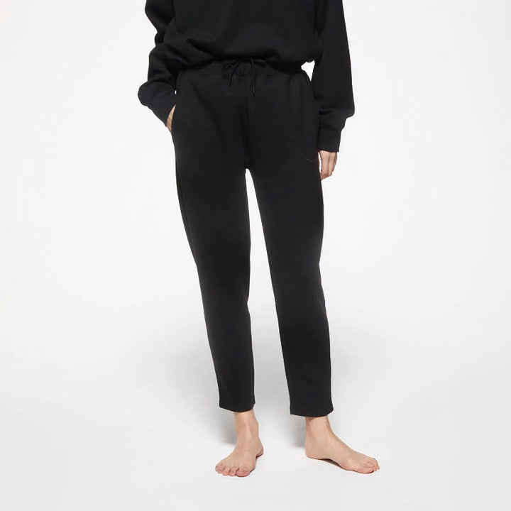 月額3,980円レンタルプラン:MTG シックスパッド リカバリーウェア ポロシャツ&テーパードパンツ ブラック