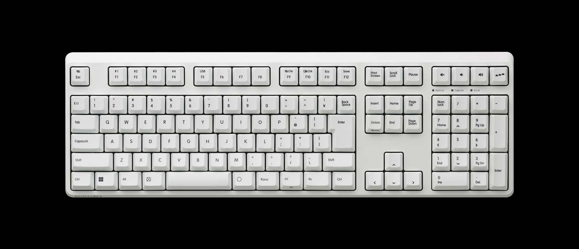 月額5,380円レンタルプラン：REALFORCE R4 キーボード ハイブリッド