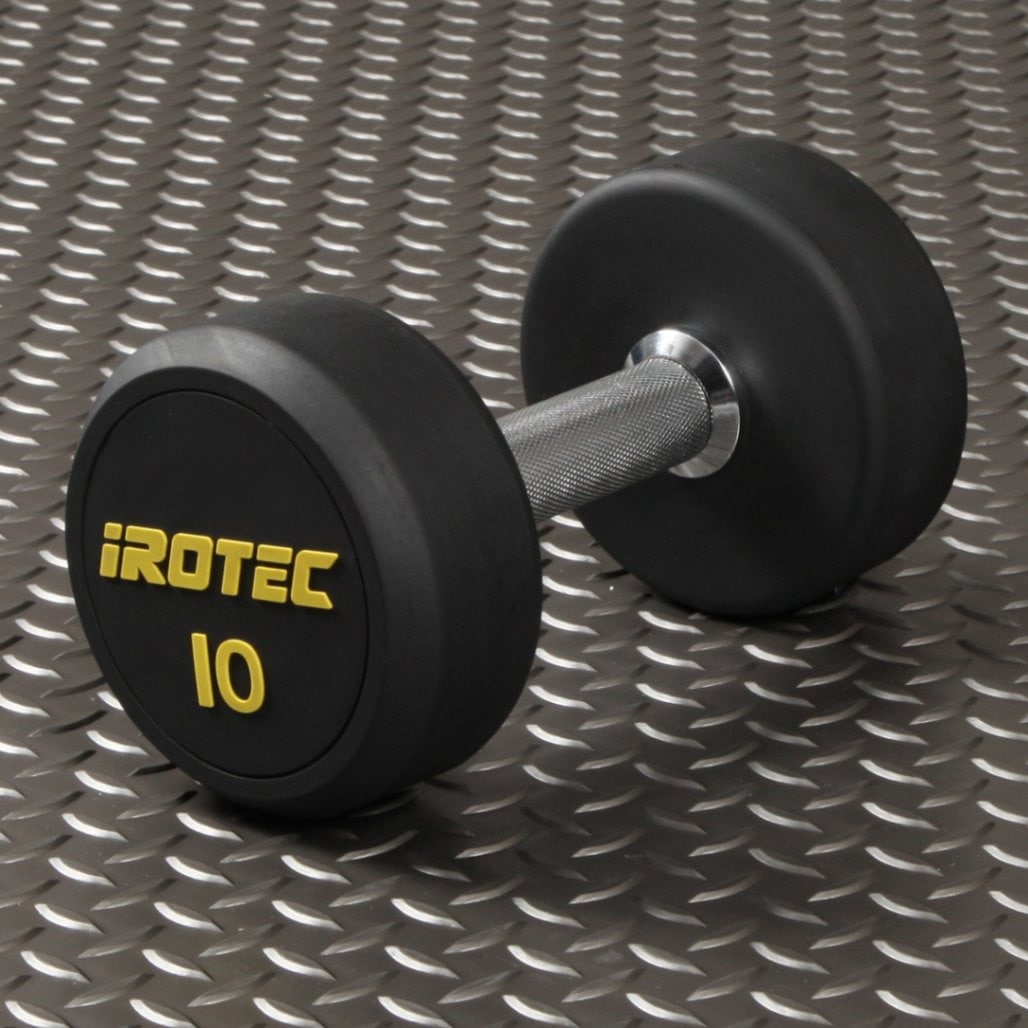 IROTEC 10KG ダンベルプレート グリップ付き 2個 月額1,980円レンタル