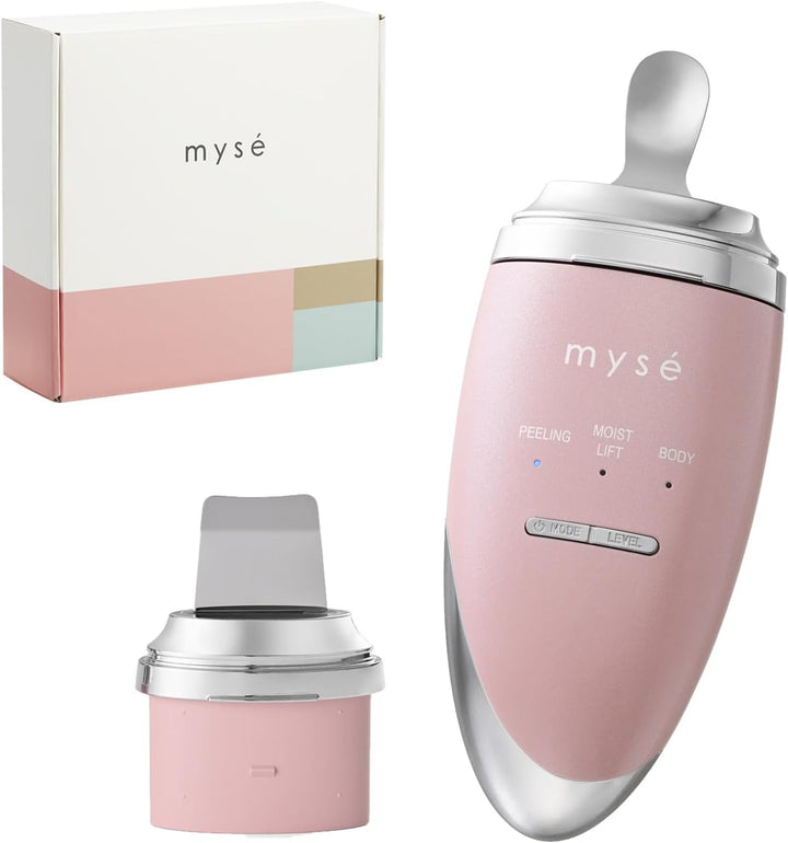 月額3,280円レンタルプラン:YA-MAN ヤーマン 超音波美顔器 ディープスキンクリア 角栓ケア フェイスケア 美顔器 MS43P ピンク