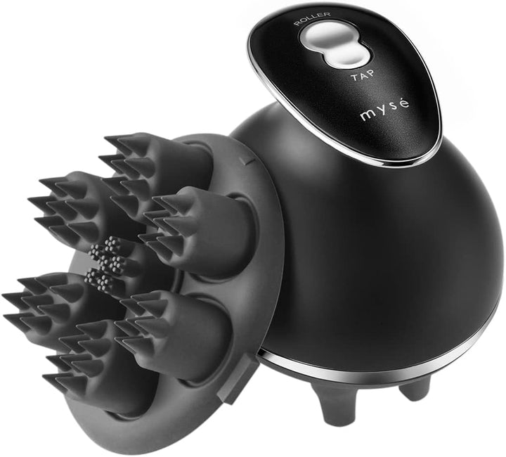 月額3,980円レンタルプラン:ヤーマン 頭皮ブラシ ニードルヘッドスパリフト アクティブ mysé (ミーゼ) MS32G ブラック