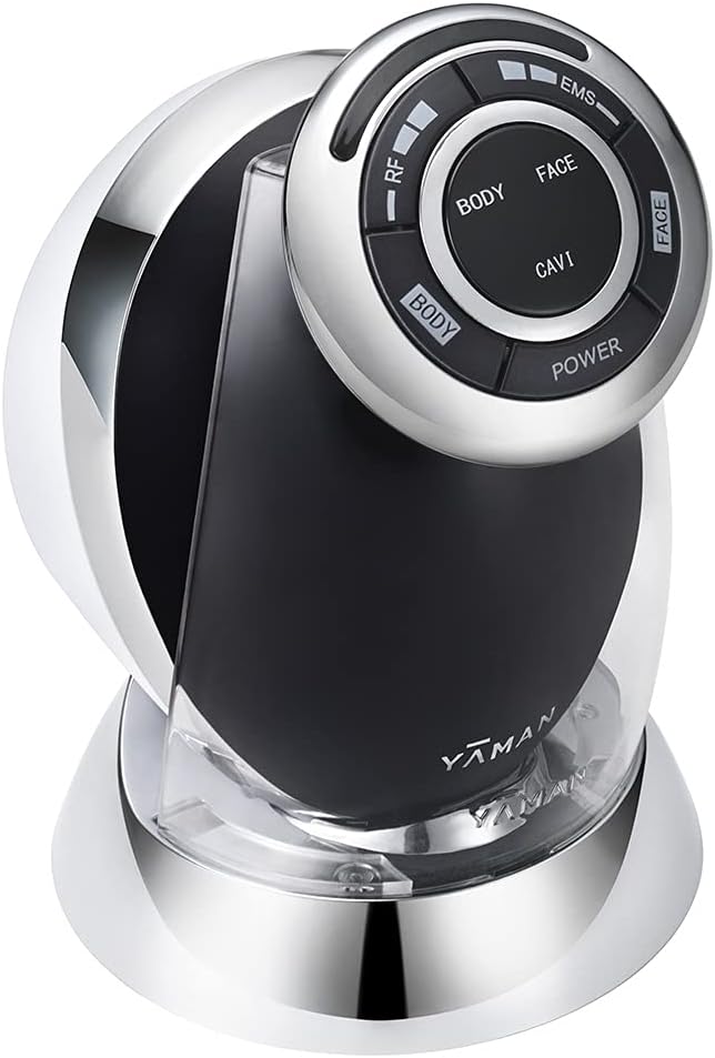 月額5,000円レンタルプラン:ヤーマン(YA-MAN)キャビスパRFコア PLUS 超音波振動美顔器 HRF51B ブラック