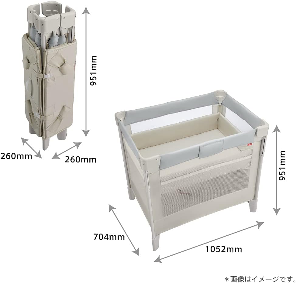 月額2,980円レンタルプラン:Aprica ココネルエアーAB 2135700 グレーベアー