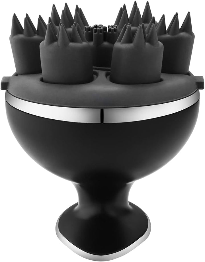 月額3,980円レンタルプラン:ヤーマン 頭皮ブラシ ニードルヘッドスパリフト アクティブ mysé (ミーゼ) MS32G ブラック