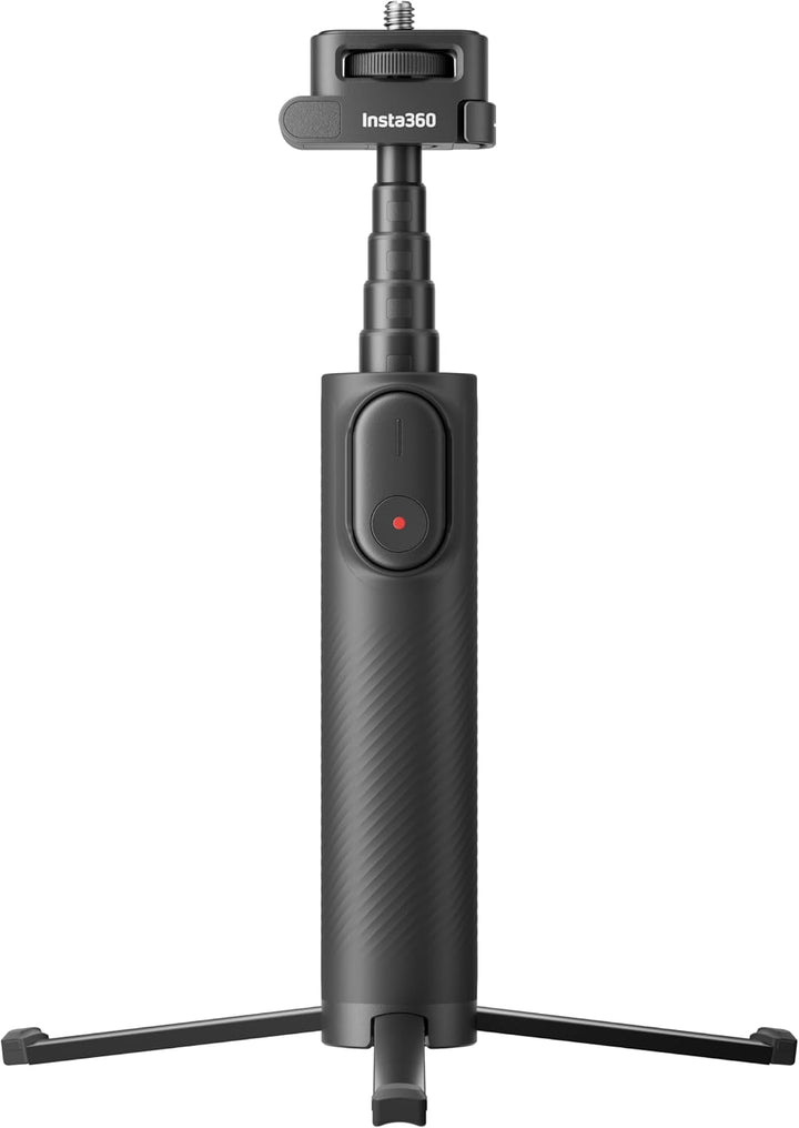 月額1,580円レンタルプラン:Insta360 折りたたみ式内蔵三脚付き自撮り棒 CINSEAVE ブラック