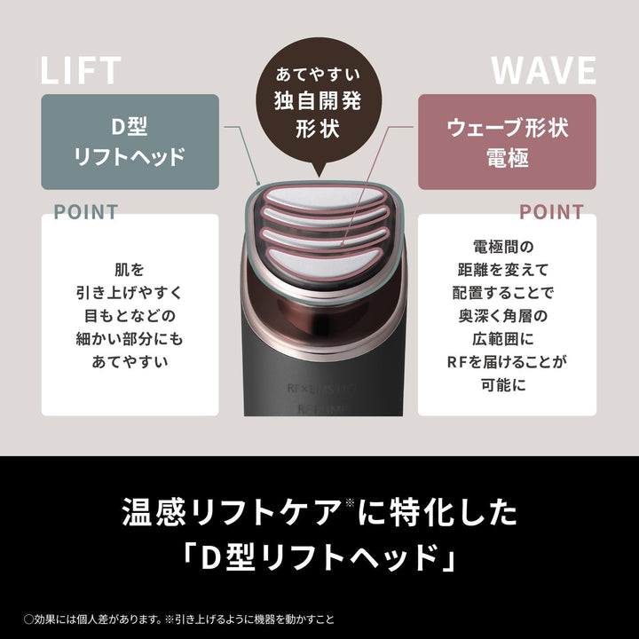 月額11,800円レンタルプラン:パナソニック 美顔器 エイジングケア バイタリフトRF EX EH-SR86-T ブラウン