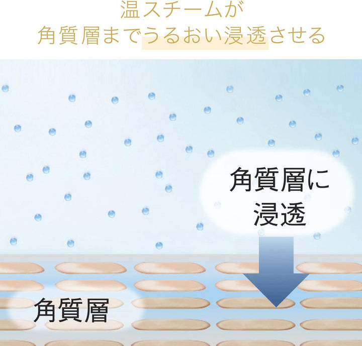 月額2,580円レンタルプラン:パナソニック スチーマー ナノケア コンパクトタイプ  EH-SA3C-N ゴールド調