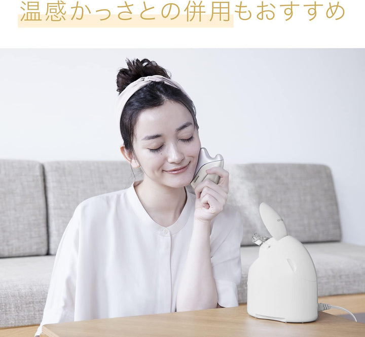 月額2,580円レンタルプラン:パナソニック スチーマー ナノケア コンパクトタイプ  EH-SA3C-N ゴールド調