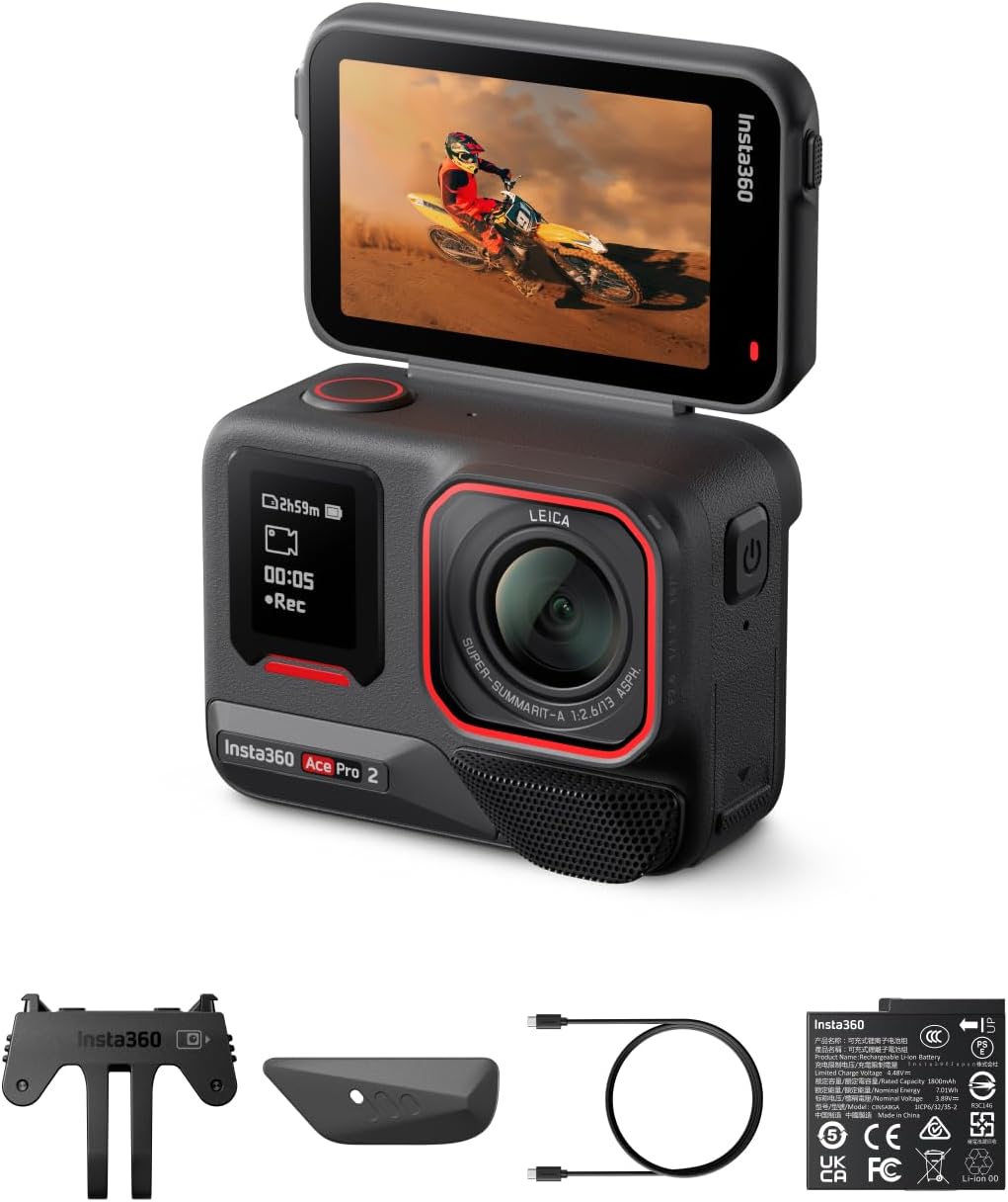 月額9,800円レンタルプラン：Insta360 Ace Pro 2 アクションカメラ