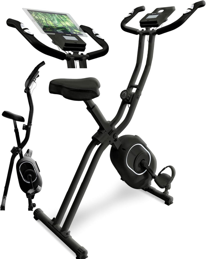 STEADY フィットネスバイク 背もたれなし ST102 ブラックをレンタルできます。