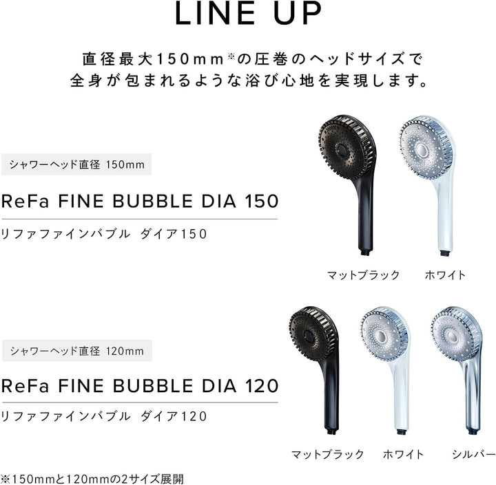 月額5,880円~12,800円レンタルプラン:ReFa FINE BUBBLE DIA