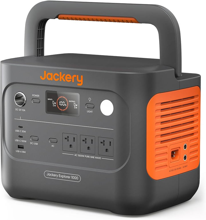 Jackeryのポータブル電源 1000 New JE-1000Dをレンタルできます。