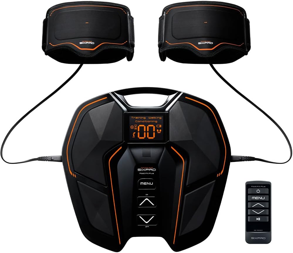 月額3,980円レンタルプラン:MTG SIXPAD シックスパッド  Foot Fit Plus 2 SE-AG00A ブラック