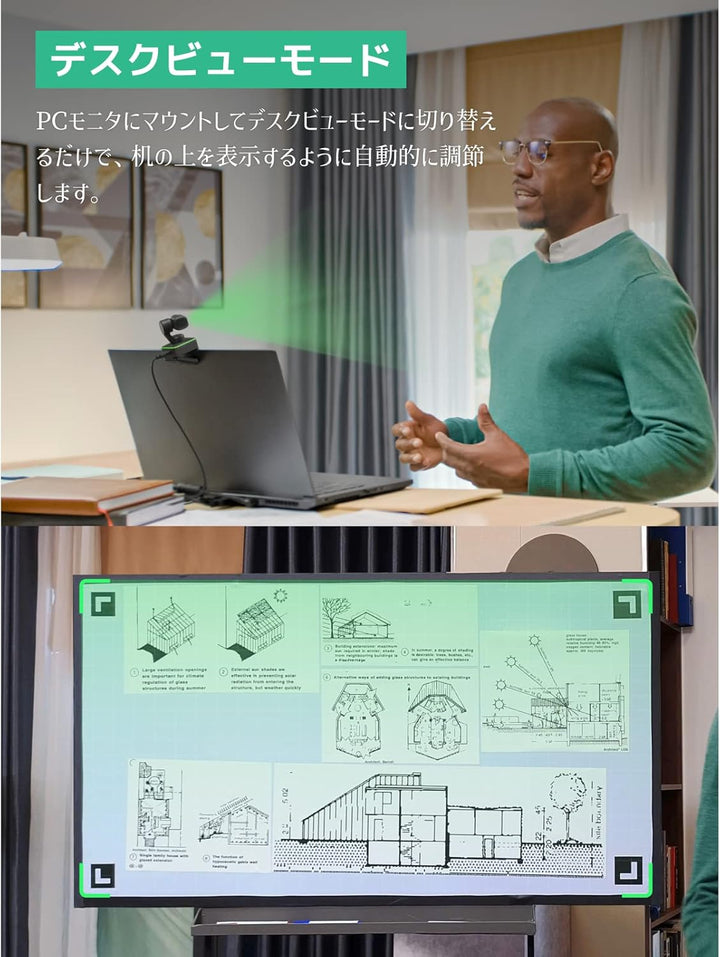 月額3,980円レンタルプラン:Insta360 Link 360度カメラ CINSTBJ/A ブラック