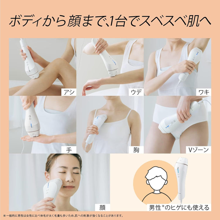 月額15,800円レンタルプラン:Panasonic(パナソニック) 光美容器セット (ES-WP87-N・ES-WP98-N)