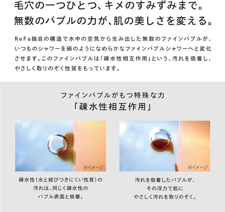 月額5,080円レンタルプラン:ReFa FINE BUBBLE U RS-BH-15A