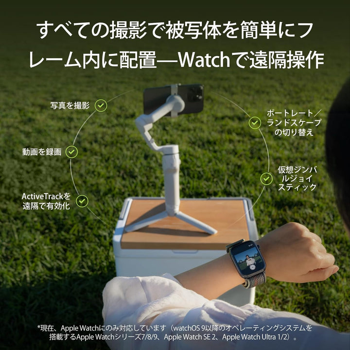 月額1,980円レンタルプラン:DJI Osmo Mobile 6 om6 スレートグレー