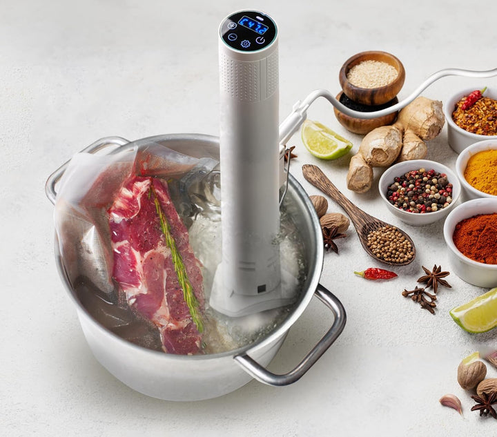 月額2,680円レンタルプラン:ワッション エンペラータマリン 低温調理器 E-L001 ホワイト