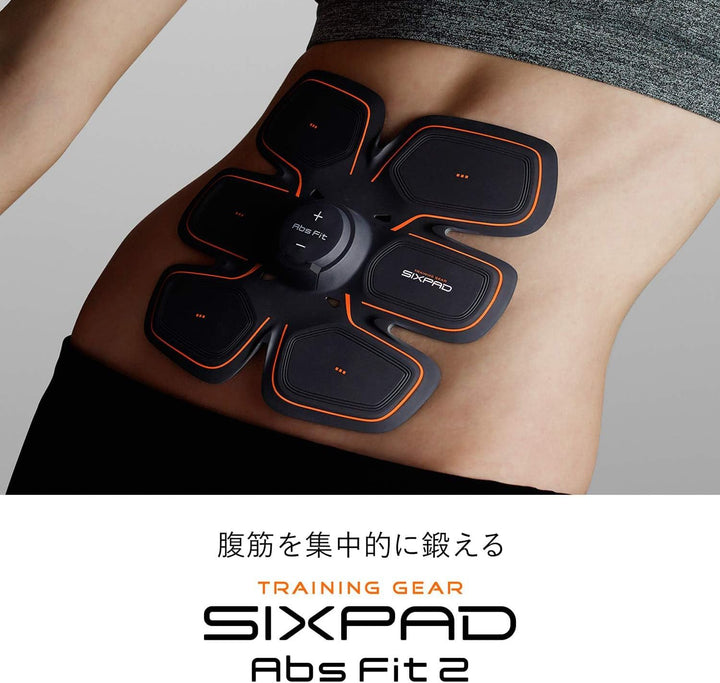 シックスパッドアブズフィット2着用時の様子