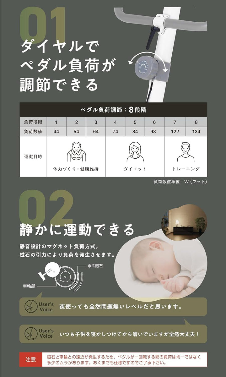 月額3,280円レンタルプラン:ALINCO チャージワークバイク フィットネスバイク  発電 充電 人力発電 AFB7024 ホワイト