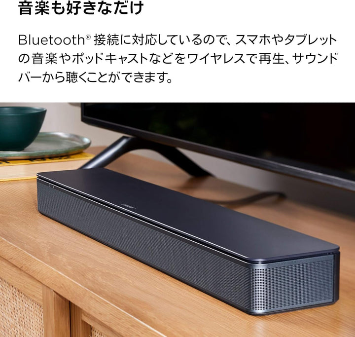 月額4,580円レンタルプラン:Bose TV Speaker ブラック