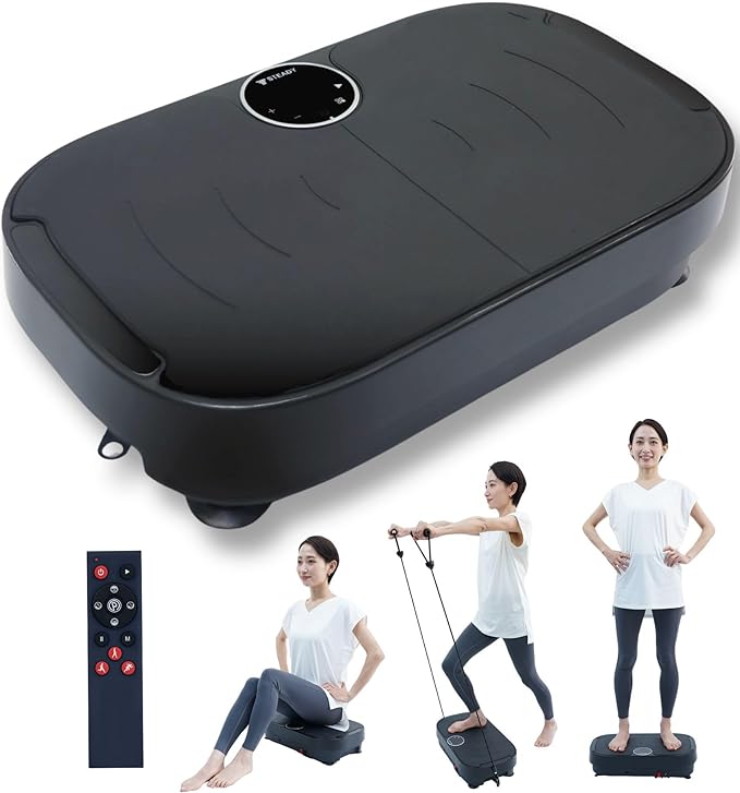 月額1,980円レンタルプラン:STEADY 振動マシン/ブルブルマシン ブラック