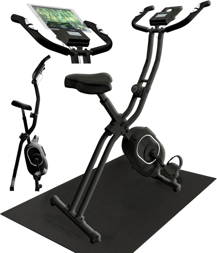 月額2,880円レンタルプラン:STEADY フィットネスバイク 背もたれなし ST102