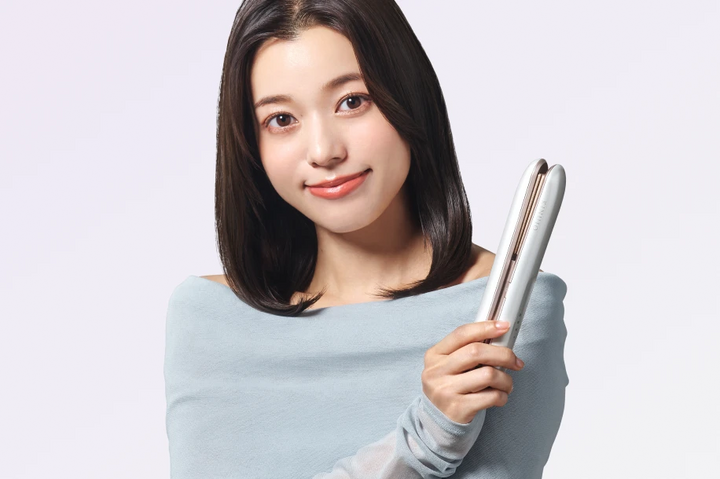 月額2,980円レンタルプラン:KINUJO LuxeJewel ヘアアイロン コードレス  LX001 ホワイト