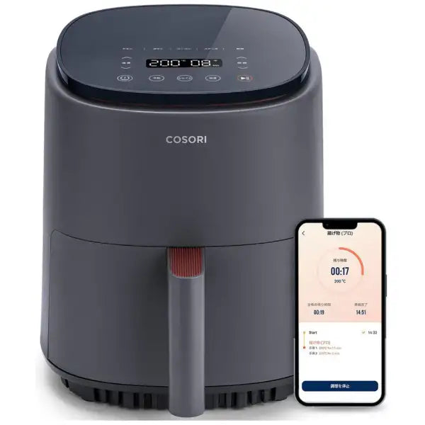 COSORI LITE 3.8L SMART ノンフライヤー COLI38SAFGYをレンタルできます。