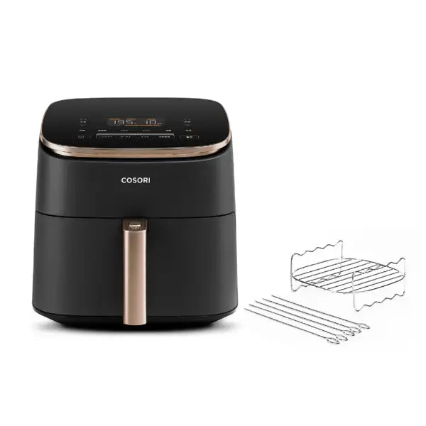 COSORI TurboBlaze 6.0L ノンフライヤー コンボ(串ラックセット付) エアフライヤー CAF-DC601-KJPRをレンタルできます。