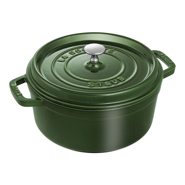 staub 鋳物ホーロー鍋 ピコ・ココット ラウンド 24cm 40509-356をレンタルできます。