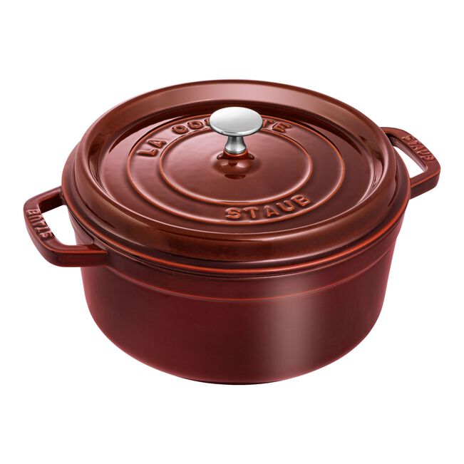 staub 鋳物ホーロー鍋 ピコ・ココット ラウンド 24cm 40509-357をレンタルできます。