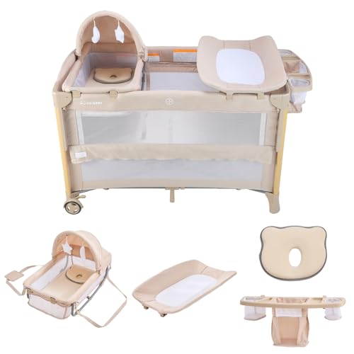 月額2,880円レンタルプラン：GU MODE ベビーベッド 多機能プレイヤード