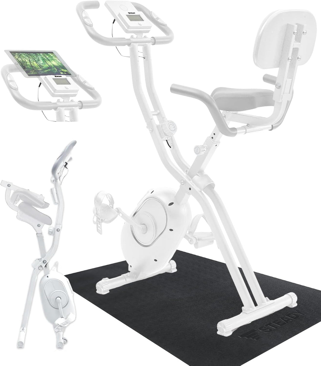 月額3,280円レンタルプラン：STEADY フィットネスバイク 背もたれあり ST120