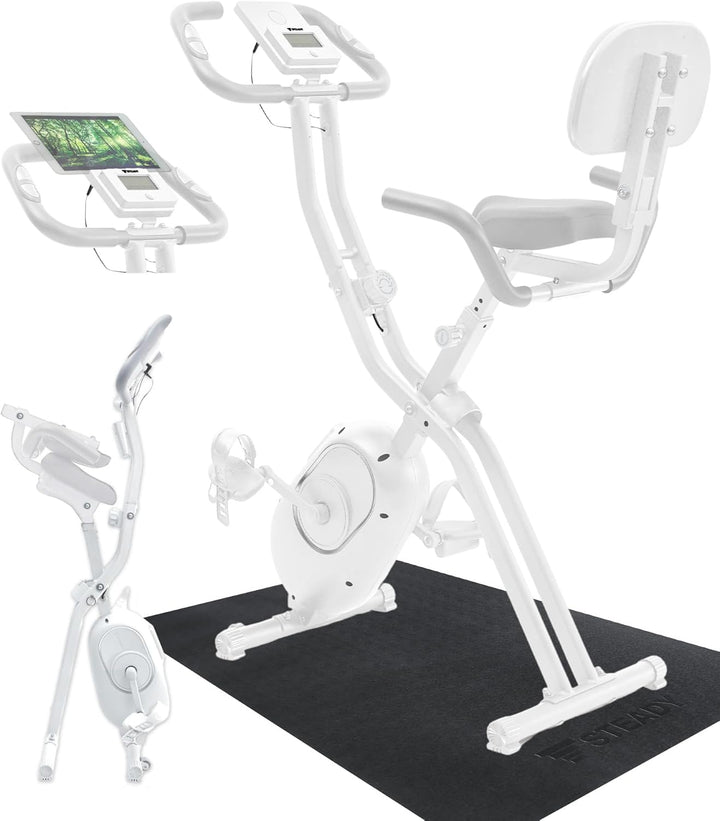 月額3,280円レンタルプラン：STEADY フィットネスバイク 背もたれあり ST120