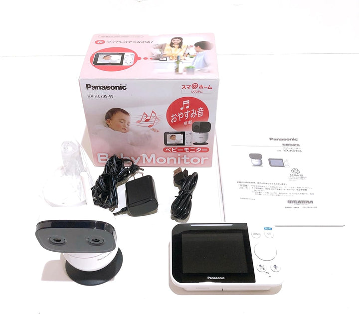 月額1,880円レンタルプラン：パナソニック ベビーモニター スマ@ホーム WiFI設定不要 KX-HC705-W
