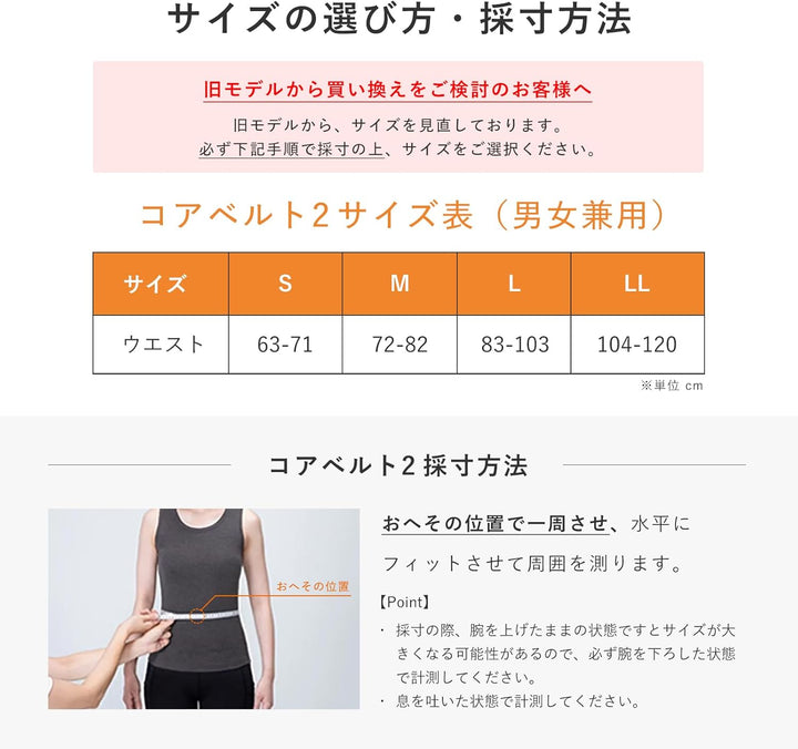 月額7,580円レンタルプラン：MTG シックスパッド コアベルト2 SE-CB-03B ブラック