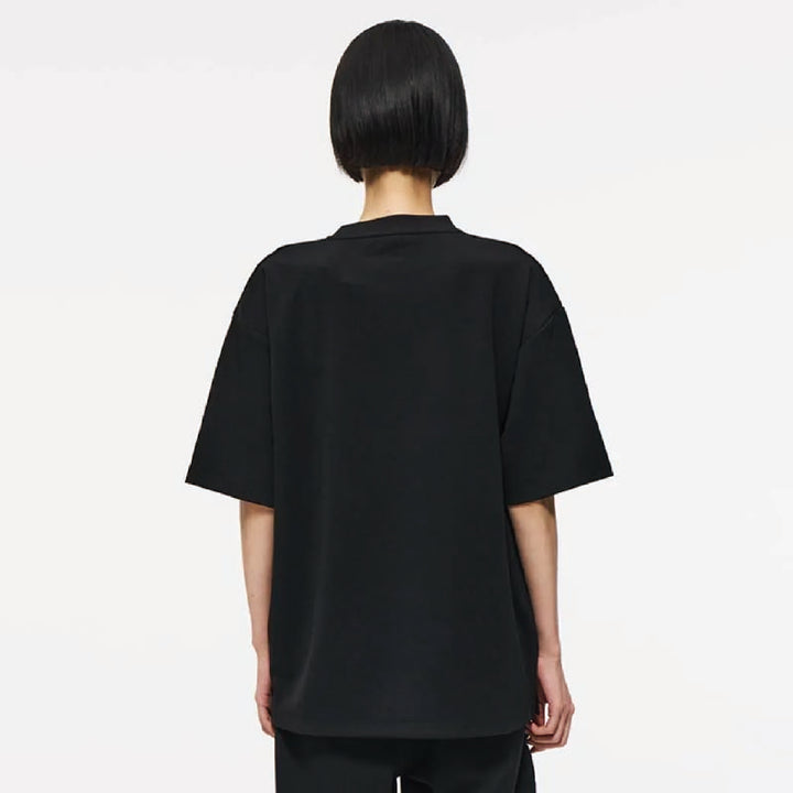 月額3,980円レンタルプラン：MTG シックスパッド リカバリーウェア オーバーサイズTシャツ＆ジョガーパンツ ブラック