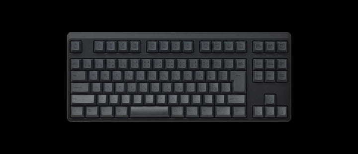 月額5,280円レンタルプラン：REALFORCE R4 キーボード ハイブリッド テンキーレス 日本語配列 TKL 45g かな印字あり R4HC61 ブラック