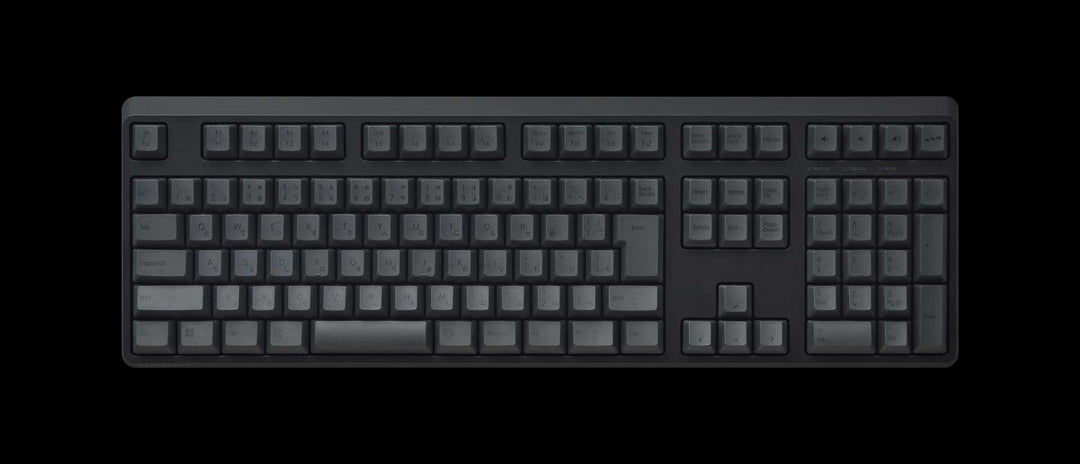 月額5,380円レンタルプラン：REALFORCE R4 キーボード ハイブリッド テンキーあり 日本語配列 FULL 45g かな印字あり R4HA61 ブラック