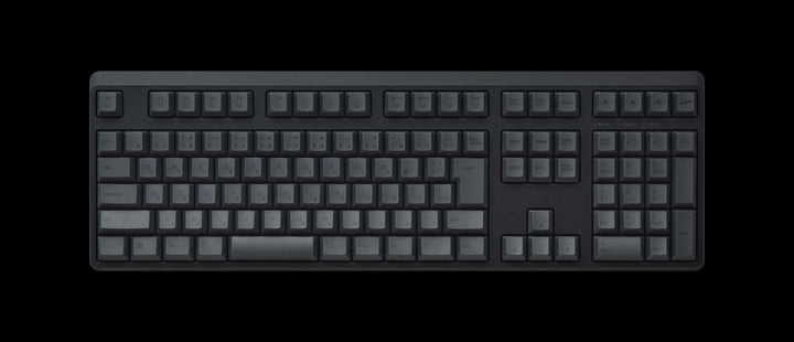 月額5,380円レンタルプラン：REALFORCE R4 キーボード ハイブリッド テンキーあり 日本語配列 FULL 45g かな印字あり R4HA61 ブラック