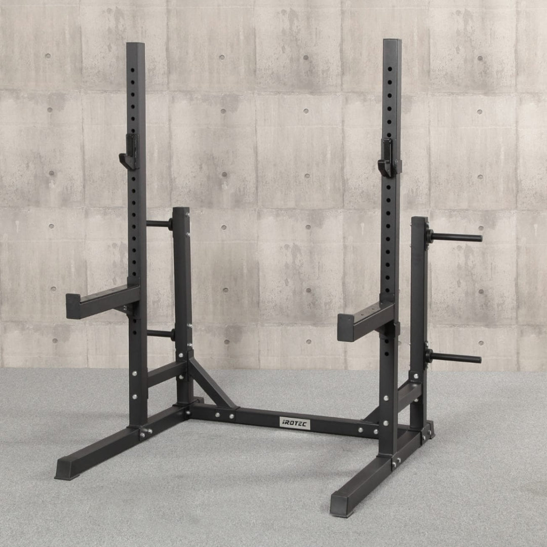 月額16,800円レンタルプラン：アイロテック ベンチプレスセット（ラバーバーベル 135KG ベンチ パワースクワットスタンドEXセット）