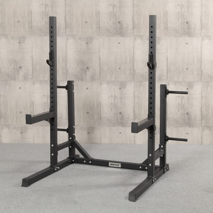 月額16,800円レンタルプラン：アイロテック ベンチプレスセット（ラバーバーベル 135KG ベンチ パワースクワットスタンドEXセット）