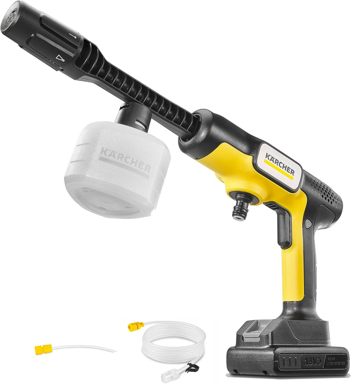 月額2,580円レンタルプラン：ケルヒャー モバイル高圧洗浄機 OC 5 Handy Plus CB / OC 5 Handy ハンディジェットコードレス 1.328-144.0 イエロー