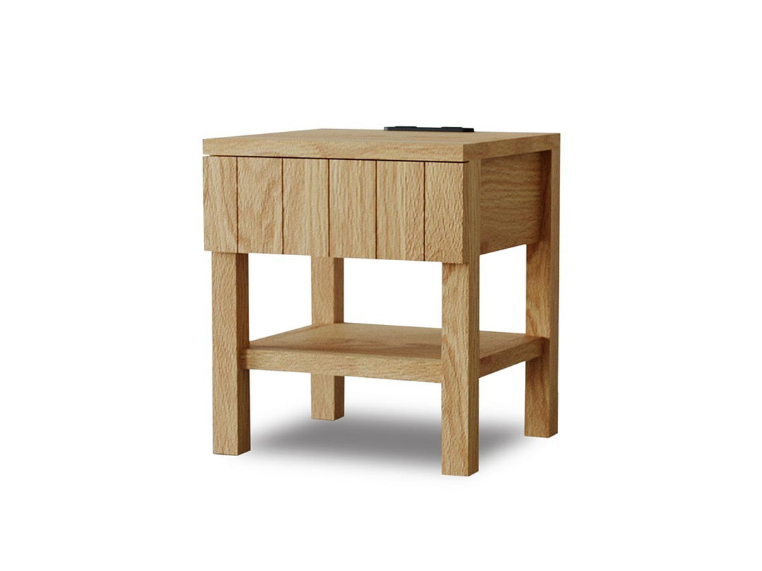 月額4,280円レンタルプラン：InRoom NORNA BED SIDE CHEST #119163 オーク