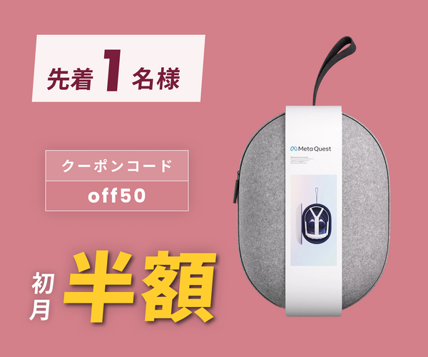 月額1,680円レンタルプラン：Meta Quest 3 携帯用ケース