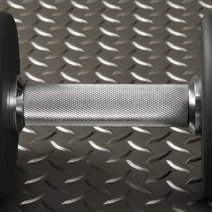 月額1,980円レンタルプラン：IROTEC ジムダンベル10KG×2個 オールラバー 筋トレ ホームジム