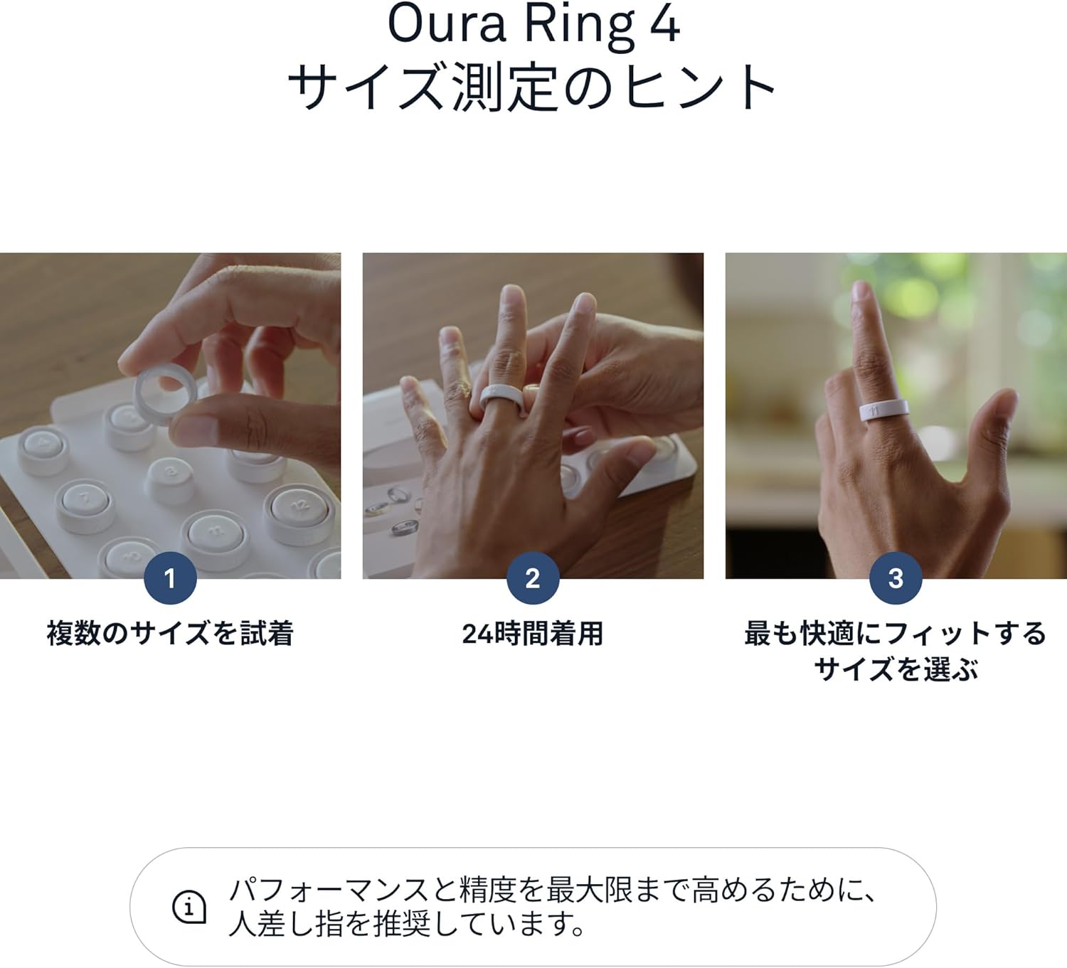 Oura Ringサイジングキット – GYMGATE