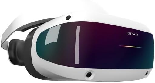 月額13,800円レンタルプラン：DPVR PC接続型VRヘッドマウントディスプレイ DPVR E4 ホワイト