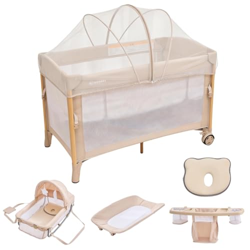 月額2,880円レンタルプラン：GU MODE ベビーベッド 多機能プレイヤード